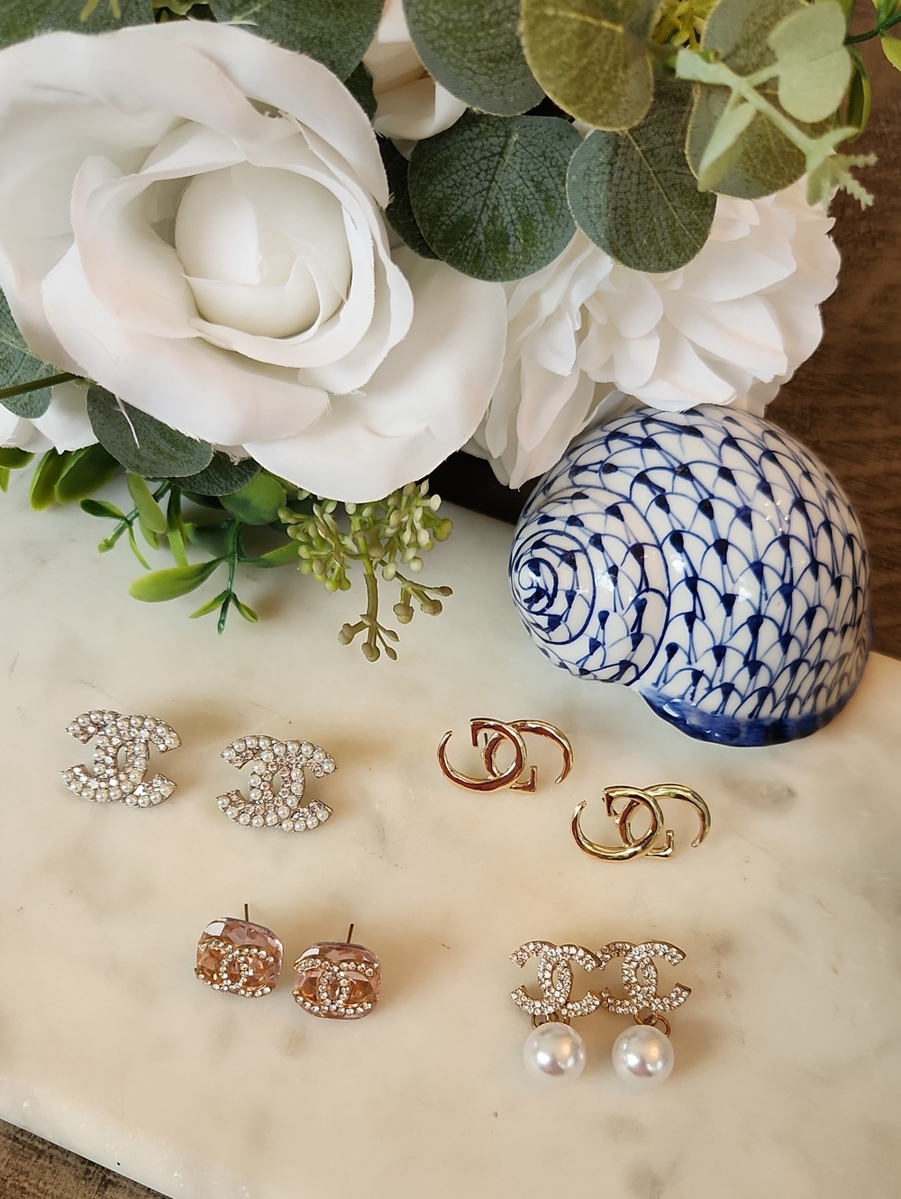 4 Pairs Of Fun Novelty Earrings!